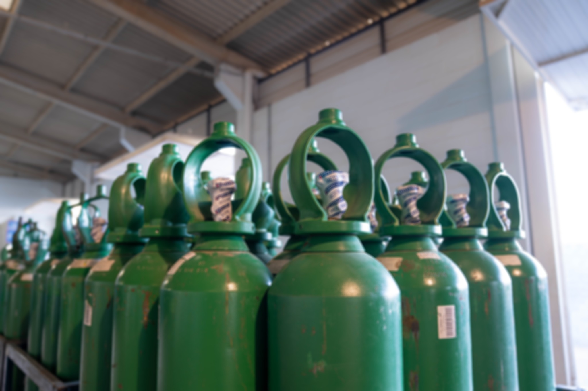 Cilindros de gases medicinais